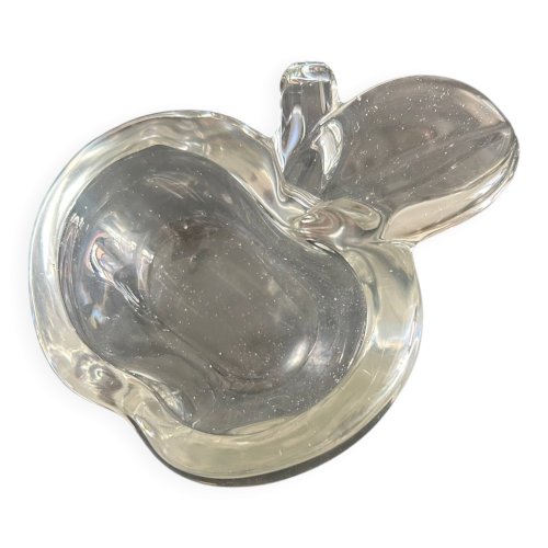 Vide poche pomme en cristal