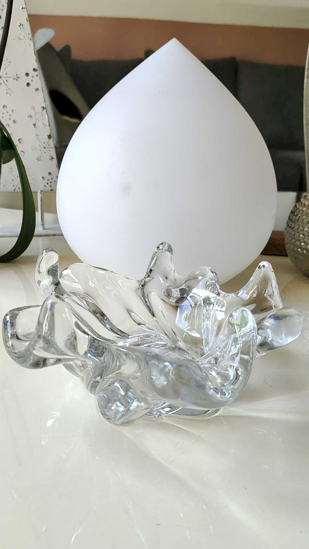 Lot De 8 Boutons De Porte En Cristal Transparent En Forme De Tête De - 11