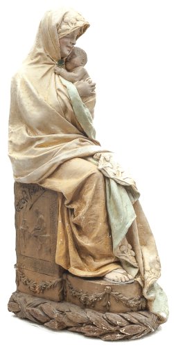 Vierge à lenfant par A. Maeterlinck-Lefebvre