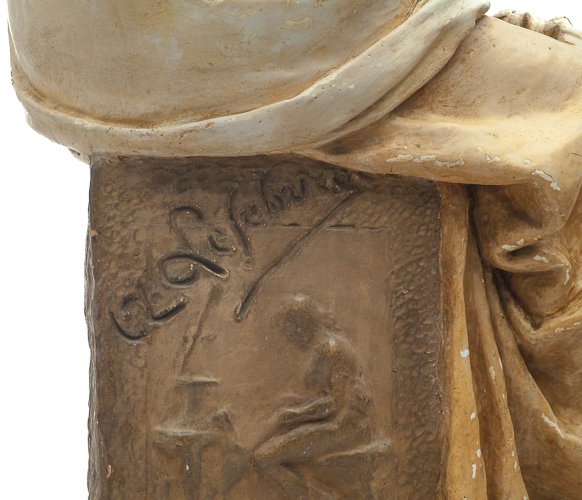 Vierge à lenfant par A. Maeterlinck-Lefebvre