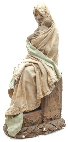 Vierge à lenfant par A. Maeterlinck-Lefebvre