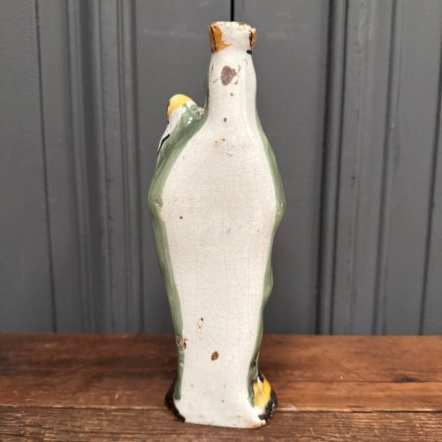 Vierge d'accouchée en faïence de Nevers XVIIIe L9233