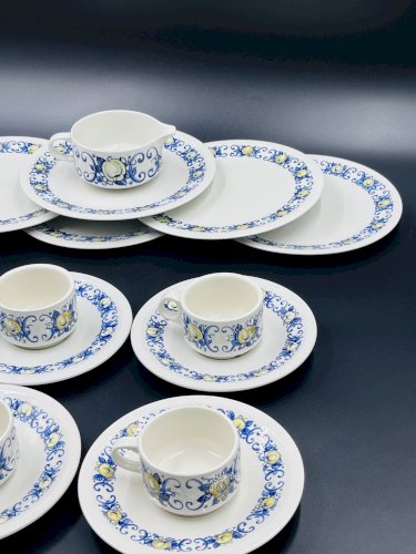 Villeroy & Boch Cadiz – Lot petit-déjeuner 19 pièces