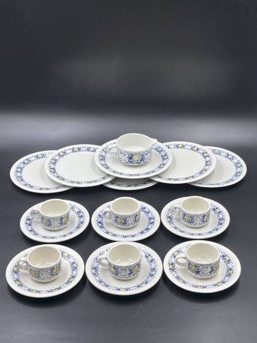 Villeroy & Boch Cadiz – Lot petit-déjeuner 19 pièces