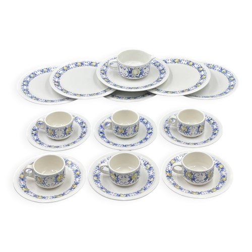 Villeroy & Boch Cadiz – Lot petit-déjeuner 19 pièces