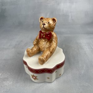 VILLEROY & BOCH Toy's Toys Delight Teddy bear figurine Christmas decoration