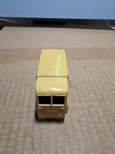 Vintage 1950S Dinky Jouets 30V Ncb Électrique Express Dairy Lait Flotteur Van