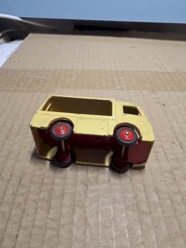 Vintage 1950S Dinky Jouets 30V Ncb Électrique Express Dairy Lait Flotteur Van