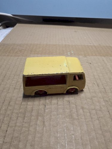 Vintage 1950S Dinky Jouets 30V Ncb Électrique Express Dairy Lait Flotteur Van