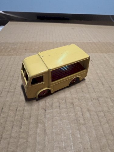 Vintage 1950S Dinky Jouets 30V Ncb Électrique Express Dairy Lait Flotteur Van