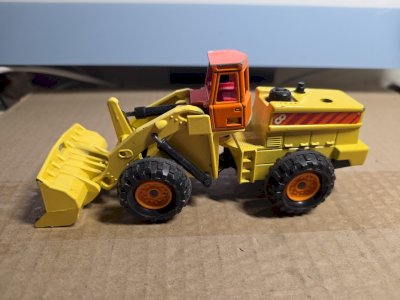 Vintage Majorette Articulated Loader Construction Vehicle 1/56 Scale Diecast