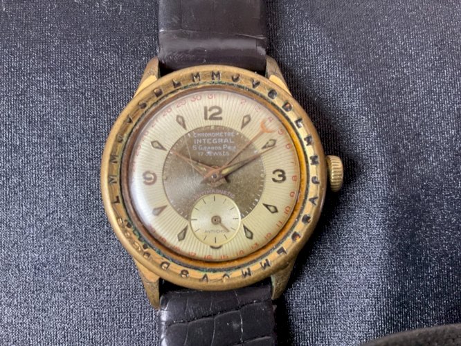 Vintage Montre Chrono intégral 5 Grand prix