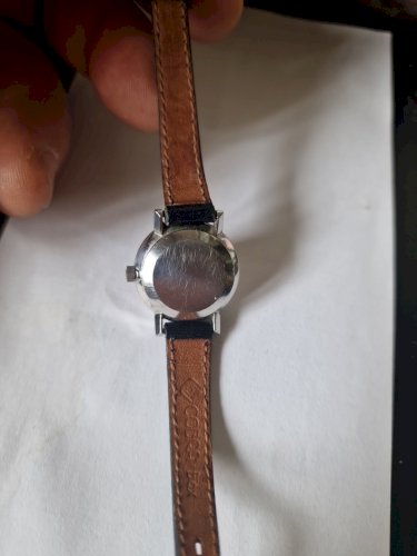 Vintage OMEGA Geneve Automatic Silver Dial 20mm Women's