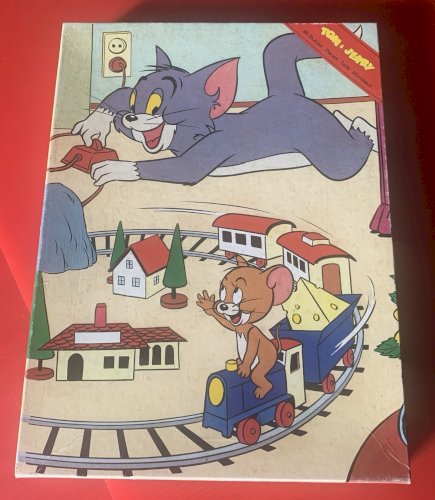 Vintage puzzle Tom&Jerry 99 pièces 1967 éditeur B.C.F