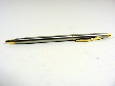 Vintage metal ballpoint pen unbranded