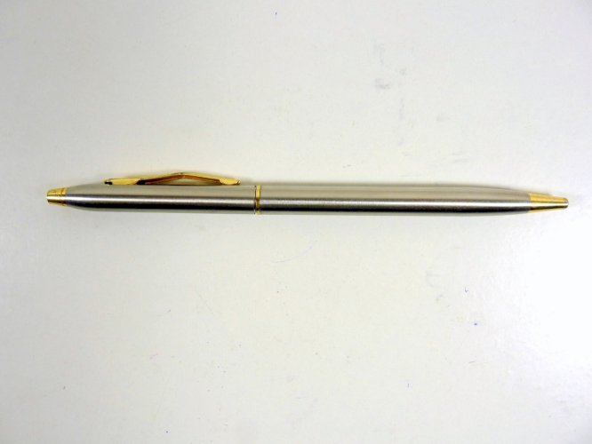 Vintage stylo à bille métal pas signé