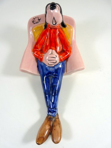 Vintage tirelire faïence Warner Bros Production 1963, signé, L - 25 cm