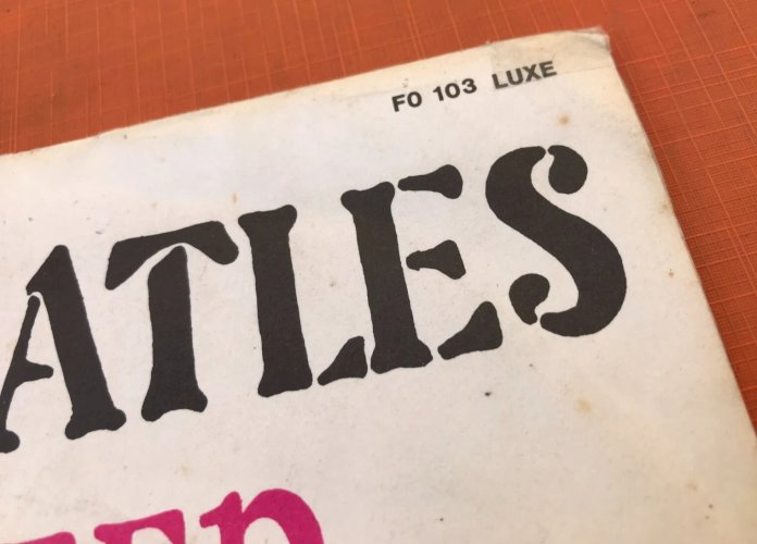 Vinyle 45 tours  The Beatles All you need is love (1967)  ODEON FO 103 LUXE  