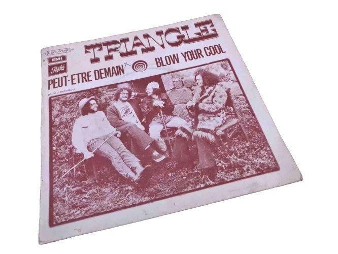 Vinyle 45 tours  Triangle   Peut-être demain   (1970)   Pathé 2 C 006-10986    