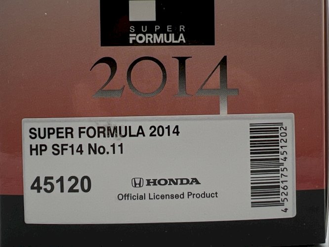 Vitantonio Liuzzi Dallara Super Formule (2014)  1/43 Ebrro