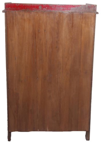 Vitrine en teck birman