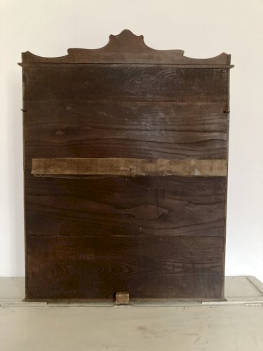 Vitrine murale ancienne en bois