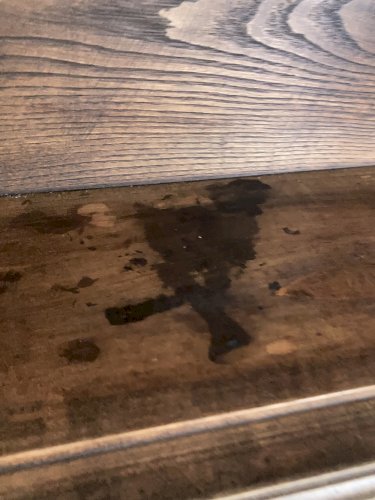 Vitrine murale ancienne en bois