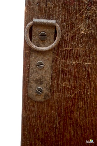 Vitrine murale en teck