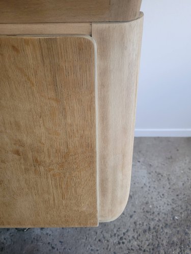 Vitrine secrétaire scriban Anglais ancien