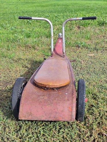 Voiture à pédales ancienne cyclorameur Morellet Guerineau MG