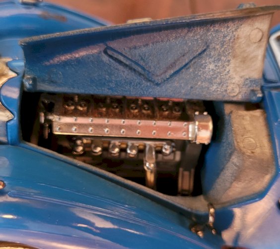 Voiture Burago Bugatti Atlantic 1936 - Echelle 1/24