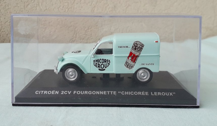 Voiture miniature Citroën 2CV fourgonnette