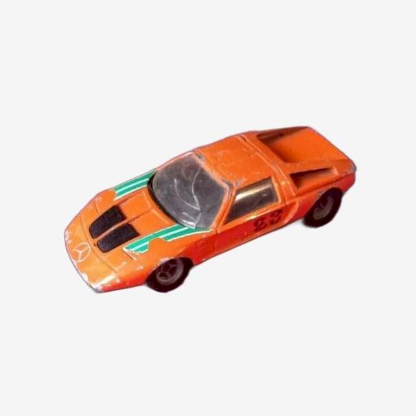 Mercedes C111 Orange N°180 – Solido Ancien 1970 – Échelle 1/43