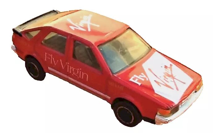 Voiture miniature   Saab 9000  Fly Virgin  (1985) Corgi  