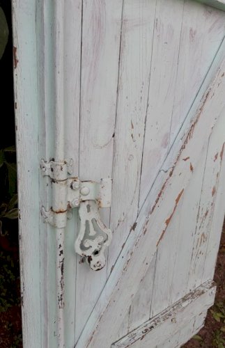 Petit Volet ancien bois H104xL54cm