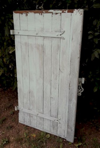 Petit Volet ancien bois H104xL54cm