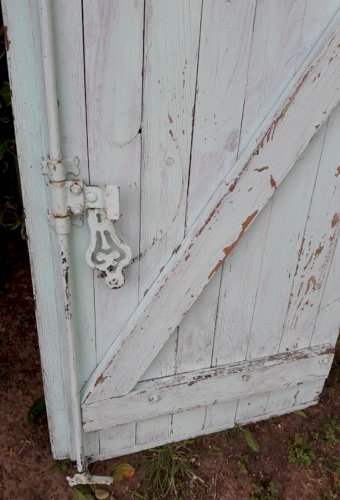 Petit Volet ancien bois H104xL54cm