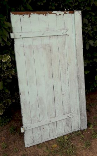 Petit Volet ancien bois H104xL54cm
