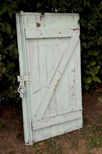 Petit Volet ancien bois H104xL54cm