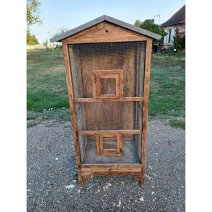 Birdcage Wooden and Wire Aviary