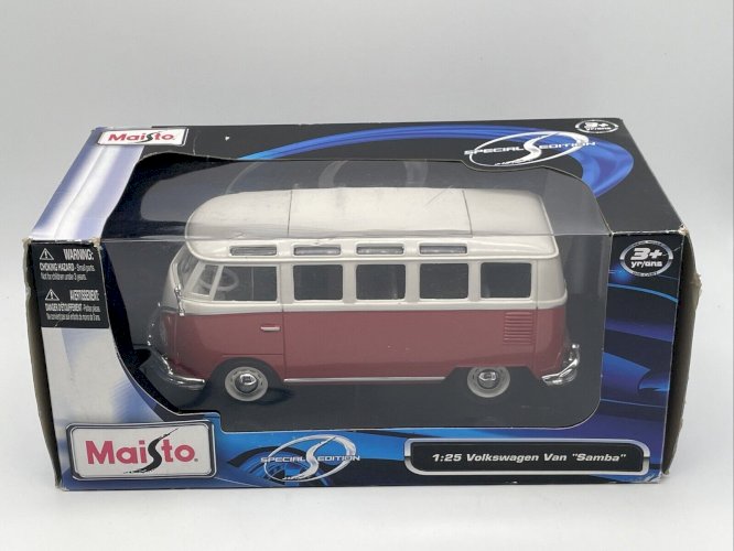 Volkswagen Van Samba 1/25 Maisto Spécial Edition
