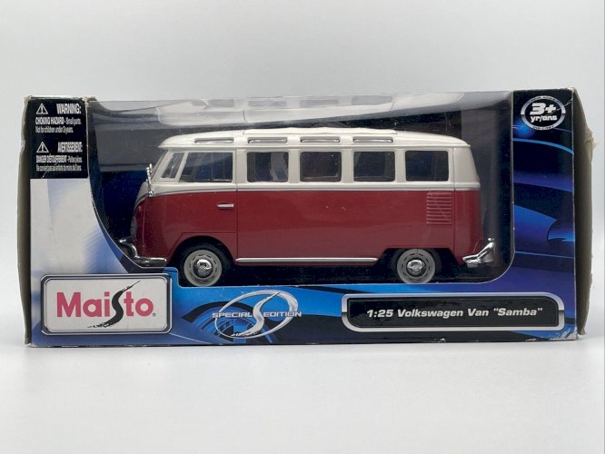 Volkswagen Van Samba 1/25 Maisto Spécial Edition