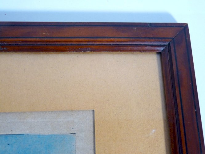 Vue d'optique VUE d'UNE PARTIE DE PARIS signée P Sanry d'après J Chaufourier