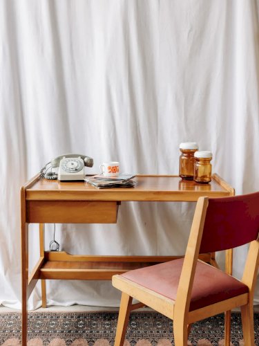 Yvan, le bureau bicolore en bois N°167