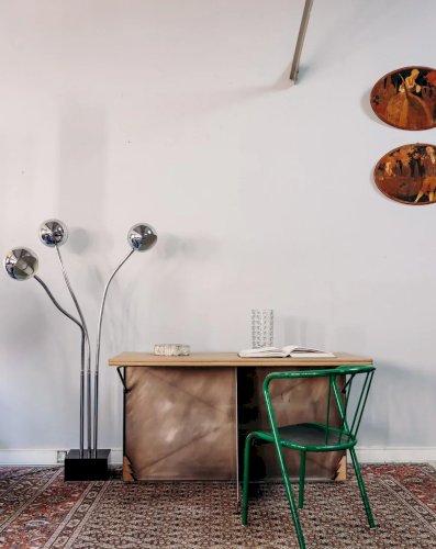 Yvan, le bureau de créateur belge en métal N°463