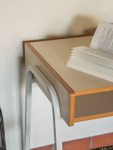 Yvan, le bureau en bois et métal N°140