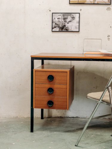 Yvan, le bureau en métal et bois N°162