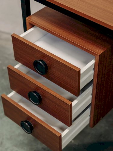 Yvan, le bureau en métal et bois N°162