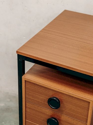 Yvan, le bureau en métal et bois N°162