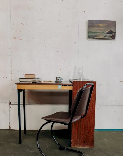 Yvan, le bureau escamotable en bois N°177